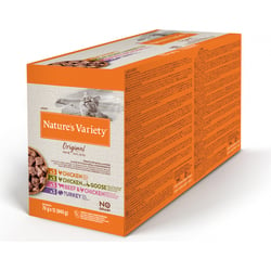 NATURE'S VARIETY Original multipack de pâtées sans céréales pour chat adulte