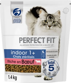 PERFECT FIT au bœuf pour chat d'intérieur stérilisé