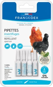 FRANCODEX Pipettes insectifuges pour volailles