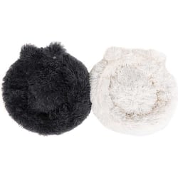 Coussin en peluche apaisant pour chat et petit chien Zolia Mick- 2 coloris