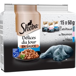 SHEBA Fresh and Fine mit Fisch für Katzen - 3 Varianten