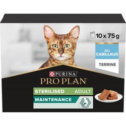 Pro Plan Adult Sterilised Maintenance mit Kabeljau für kastrierte Katzen