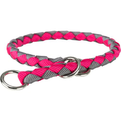 Collier Cavo Semi étrangleur fushia/gris graphite - plusieurs tailles disponibles