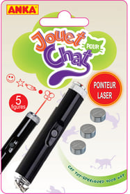 Anka pointeur laser chat 5 figures