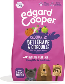 Edgard & Cooper Croquettes Végétariennes Betterave et Citrouille pour Chien Adulte 