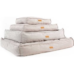 Matelas en velours gris Zolia Michou - plusieurs tailles disponibles