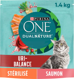 Purina One Saumon et Cranberry Spécial Chat Stérilisé