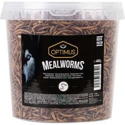 OPTIMUS Leckerli MealWorms Mehlwürmer für Hunde