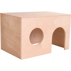 Maisonnette pour cochons d'Inde en bois, deux tailles