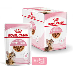 Royal Canin Kitten sterilised pâtée en sauce pour chaton