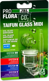 JBL Proflora Taifun Glass Midi Diffuseur de CO2 en verre