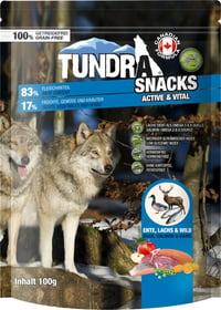 TUNDRA Snack Active & Vital au canard et saumon