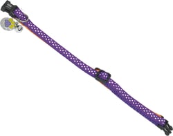 Collier pour Chat en Nylon - Mauve 