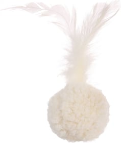 Jouet chat Gamme SUAVA Balle peluche + plume 4.5cm