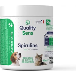 Spiruline, pour le renfort du système immunitaire QUALITY SENS - Spiruline - 80g