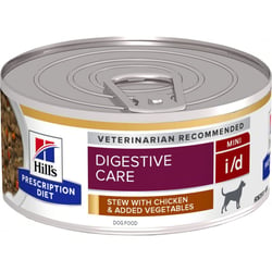 HILL'S Prescription Diet i/d Digestive Mini Mijoté poulet légumes pour petit Chien et chiot