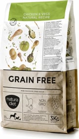 NATURA DIET Grain Free Chicken & Vegs pour chien adulte