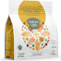 NATURA DIET CATS Chicken Sterilized pour chat stérilisé