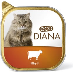 ECO DIANA Nassfutter in Terrinen für Katzen - verschiede Geschmacksrichtungen