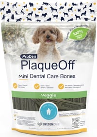 PlaqueOff ProDen Dental Bones Veggie für kleine Hunde