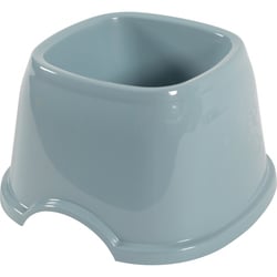 Gamelle plastique pour cocker bleu acier