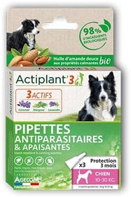 Actiplant'3 BIO pipettes antiparasitaires pour chien moyen