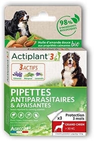 Actiplant'3 BIO pipettes antiparasitaires pour grand chien