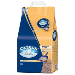 Litière agglomérante pour chat CATSAN 15L