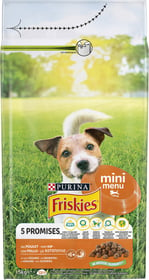 FRISKIES Mini Menu au poulet pour chien adulte de petite taille