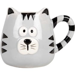 Mug chat gris Zoomalia