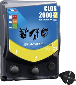 Électrificateur secteur Lacmé Clos 2000 - 2 joules en sortie