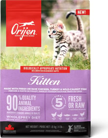 ORIJEN Kitten getreidefrei mit Huhn für Kätzchen