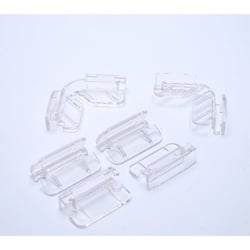 Jeu de supports en plastique pour plaque vitrée Nano Tank