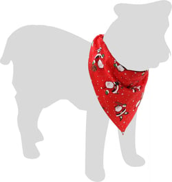 Bandana de Noël Flamingo pour chien