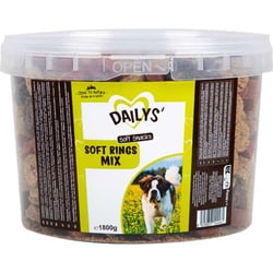 Friandises d'éducation Soft Rings Mix DAILYS - 1800g