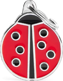 Médaille à graver Charms Coccinelle