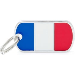 Médaille à graver Flags drapeau France