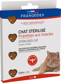 Francodex Friandises protéinées aux insectes pour chat