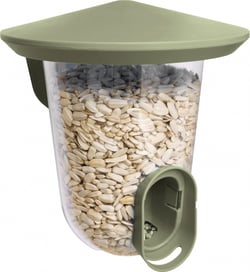 Distributeur de nourriture Feedr pour oiseaux du jardin