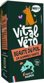 Vitalvéto Gommes santé beauté du poil pour chien