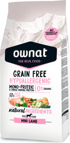 OWNAT Hypoallergenic Grain Free à l'agneau pour petit chien