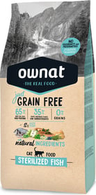 OWNAT Just Grain Free Sterilized pour chat stérilisé au poisson