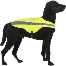 Gilet de sécurité jaune réfléchissant pour chien