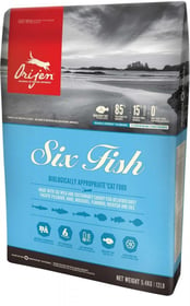 ORIJEN Six Fish Sans Céréales pour chat et chaton