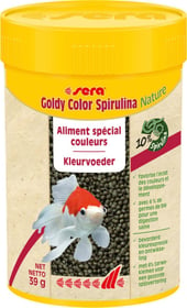 Sera Granulés Goldy Color Spirulina pour les couleurs des poissons rouges