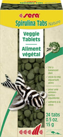 Sera Pastilles Spirulina Tabs pour poissons 