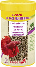 Sera Friandises larves de moustiques rouges FD Rote Mückenlarven pour poissons