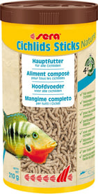 Sera Cichlids Sticks Nature pour grands cichlidés