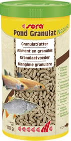 Sera Pond Granulat Nature Naturfutter für große Teichfische