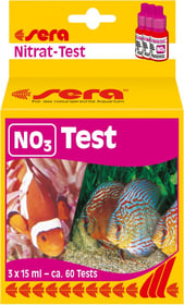 Sera Test nitrates NO3 pour eau douce et eau de mer